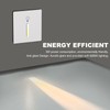 LED Step Light 3W Recessed Motion Seneor Dusk to Dawn