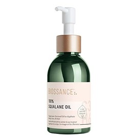 Biossance 100% Squalane Oil - Sustainable, Vegan Face Oil & Body Oil - Hydrating, Fast-Absorbing Moisturizer - Ideal for Oily Skin, Face, Hair - Organic Sugarcane-Derived Squalane, 3.3 ounces
