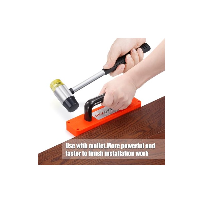 REXBETI Laminate Wood Flooring Installation Kit, LVP Installation Kit, Vinyl