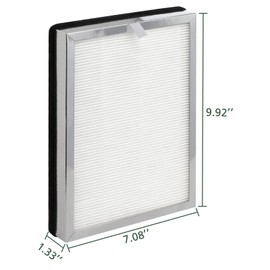 isinlive MA-25 H13 True HEPA Replacement Filter 4 Pack Compatible with Medify MA-25 Air Purifier 3 in 1 HEPA Filter, Activated Carbon Filter and Pre-Filter…