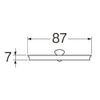 SANEI PH65F-3 Sink Drain Valve Lid for Sanei Drainage Plugs,