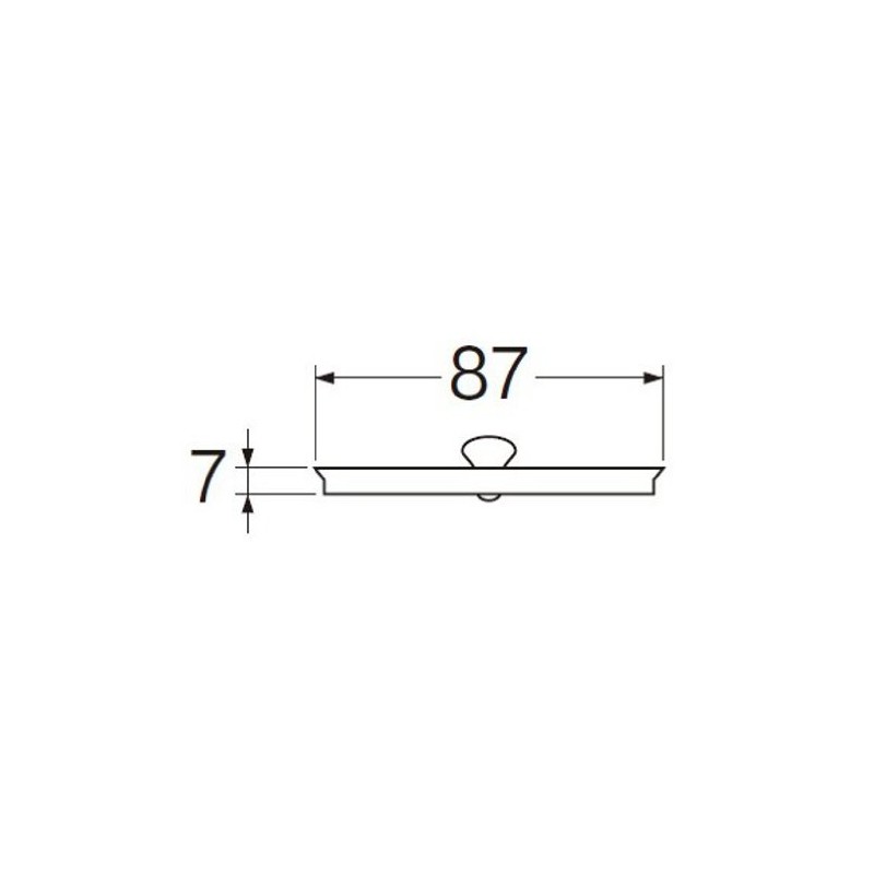 SANEI PH65F-3 Sink Drain Valve Lid for Sanei Drainage Plugs,