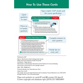 GCSE Geography OCR B Revision Question Cards: for the 2025 and 2026 exams (CGP OCR GCSE Geography)