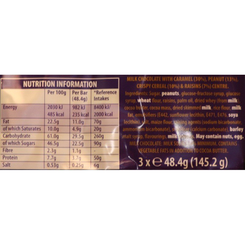 Cadbury Picnic Bar (6 Pack) by Cadbury [Foods]