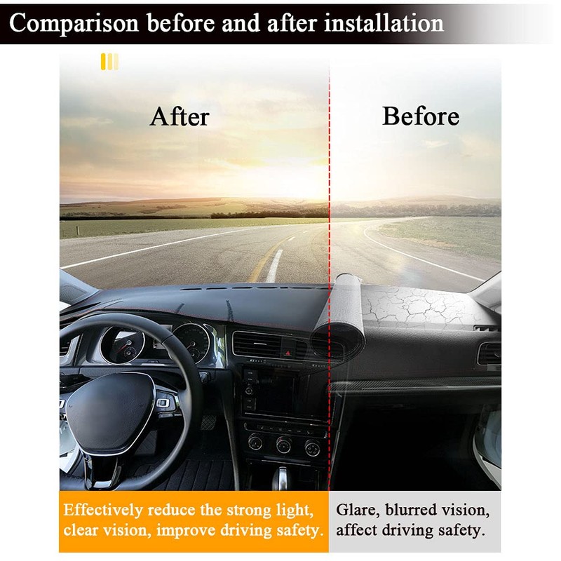 Rifoda Dash Cover Mat Fit for Toyota Corolla Cross 2022