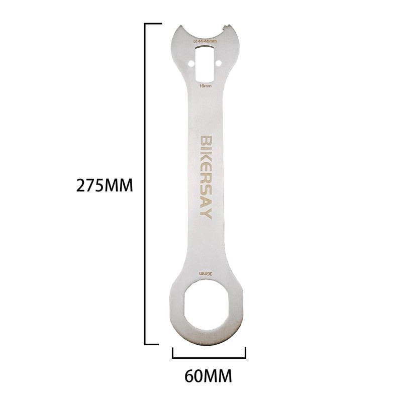 Dickly Universal Bicycle Spanner Cycling Head Axle Hub Steel Open