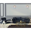 Modern Waterfall Design Easy Fit Pendant Shade with Multi Coloured