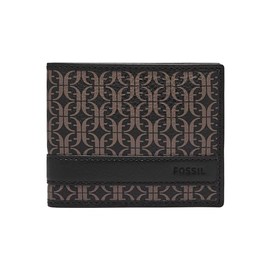 Fossil Billfold Lufkin Men's Black, black
