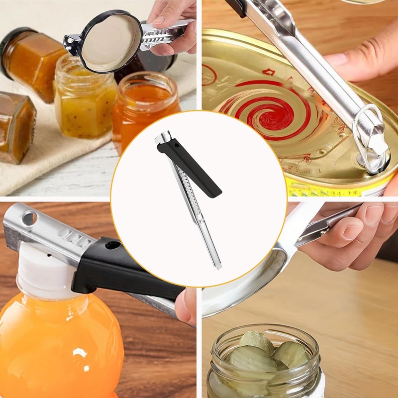 Jar Opener, jar openers for Arthritis Hands, Ring Pull can
