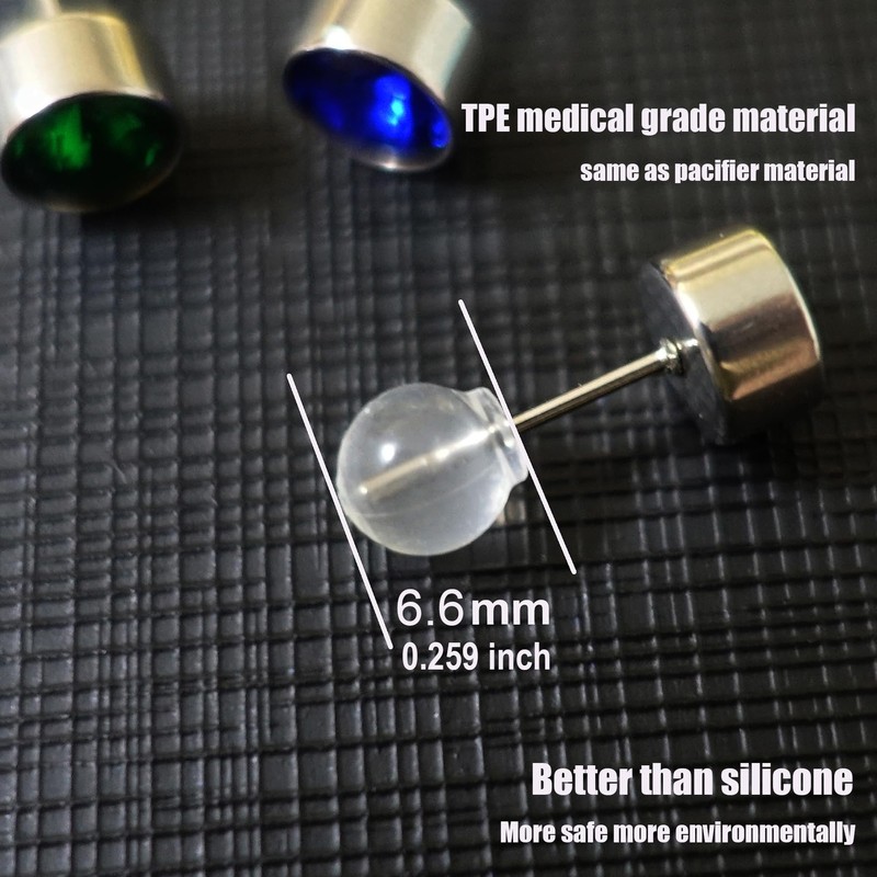 2pcs Comfort Earring Back Fit with All Type of Earrings