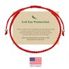San Benito Bracelet - Red String Evil Eye Bracelet for