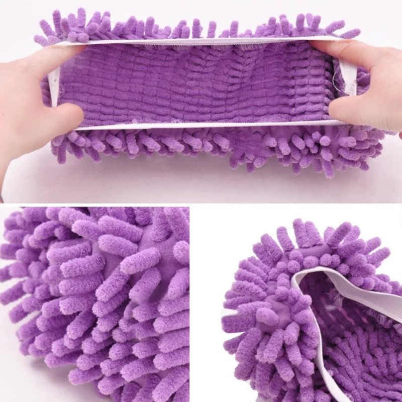 TechMel 2 Mopa Microfibra Pie O Rodillo Limpia Polvo Y