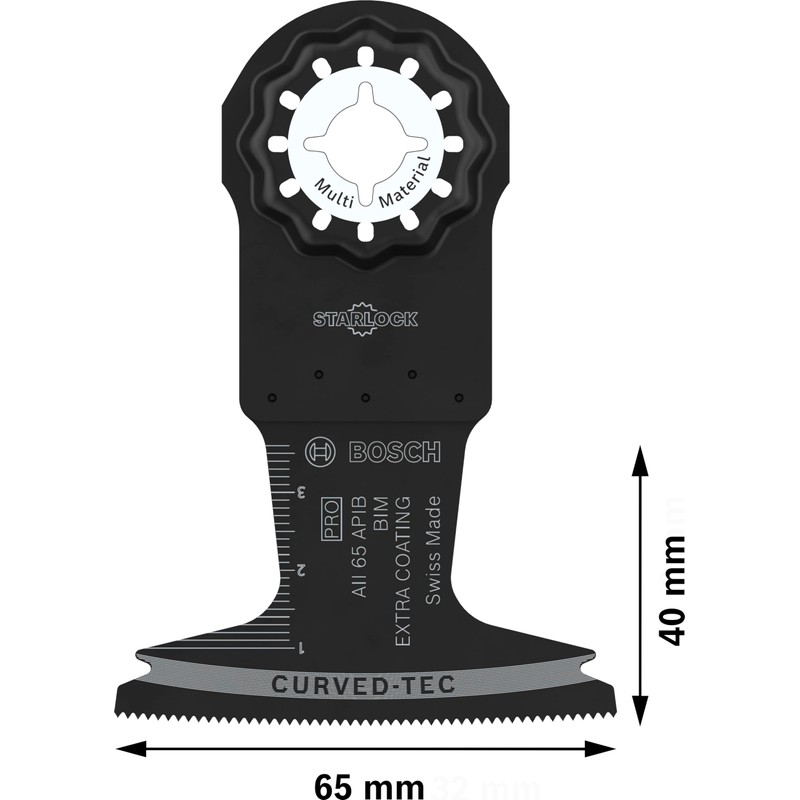 Bosch 1x PRO Multi Material AII 65 APIB Multitool Blade