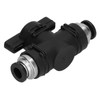 Air Flow Control Valve Pneumatic Connector Manual Adjust Quick Connect