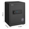 LUCYPAL 1.93 Cub Safe Box,Digital Security Safe Box With Backlit