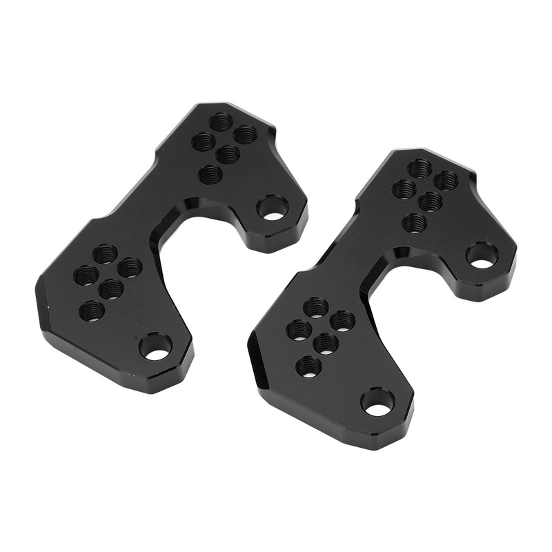 Motorcycle Adjustable Rearset Foot Pegs Mounting Base Replacement for YZF