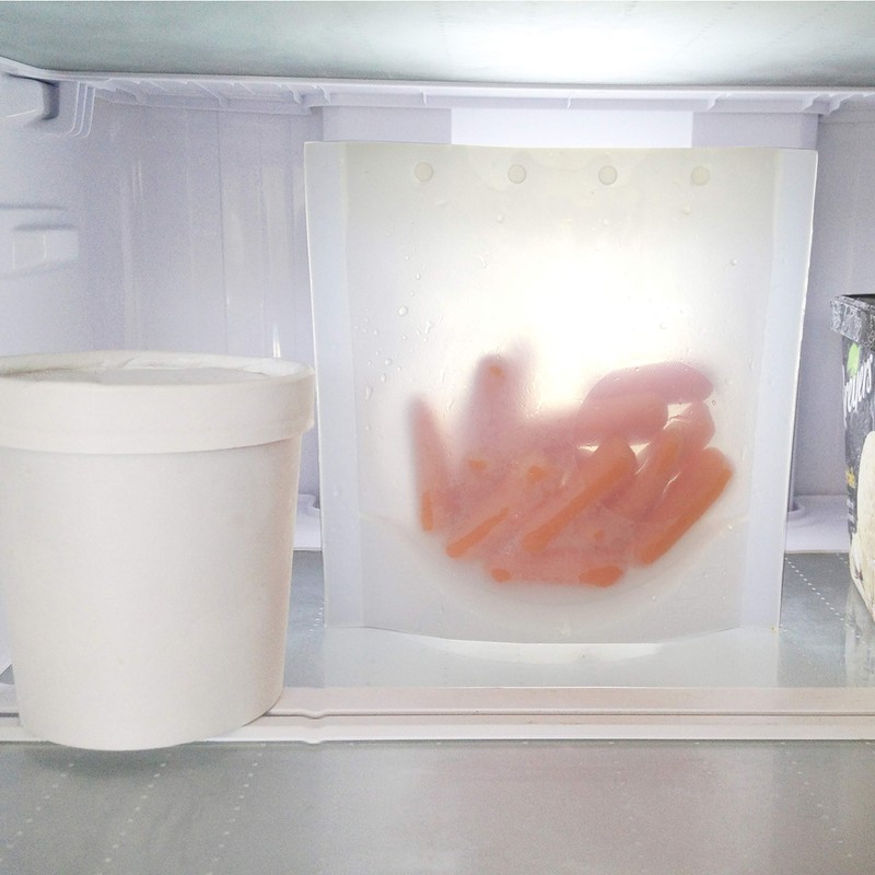 Silikids Snack Bag, Lime and Clear