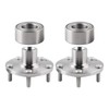 MISIOEK 2 x Front Wheel Hub Bearing Assembly Compatible with