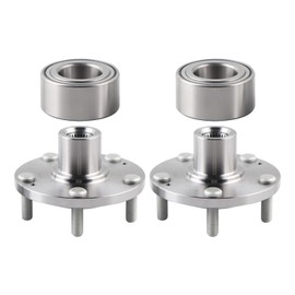 MISIOEK 2 x Front Wheel Hub Bearing Assembly Compatible with 06-14 Hyundai Sonata 2.0L, 11-14 Tucson, 03-05 SG350, 11-14 Kia Sportage, 07-10 Rondo, 06-13 Optima Exclude 2.0L, Replace 510034