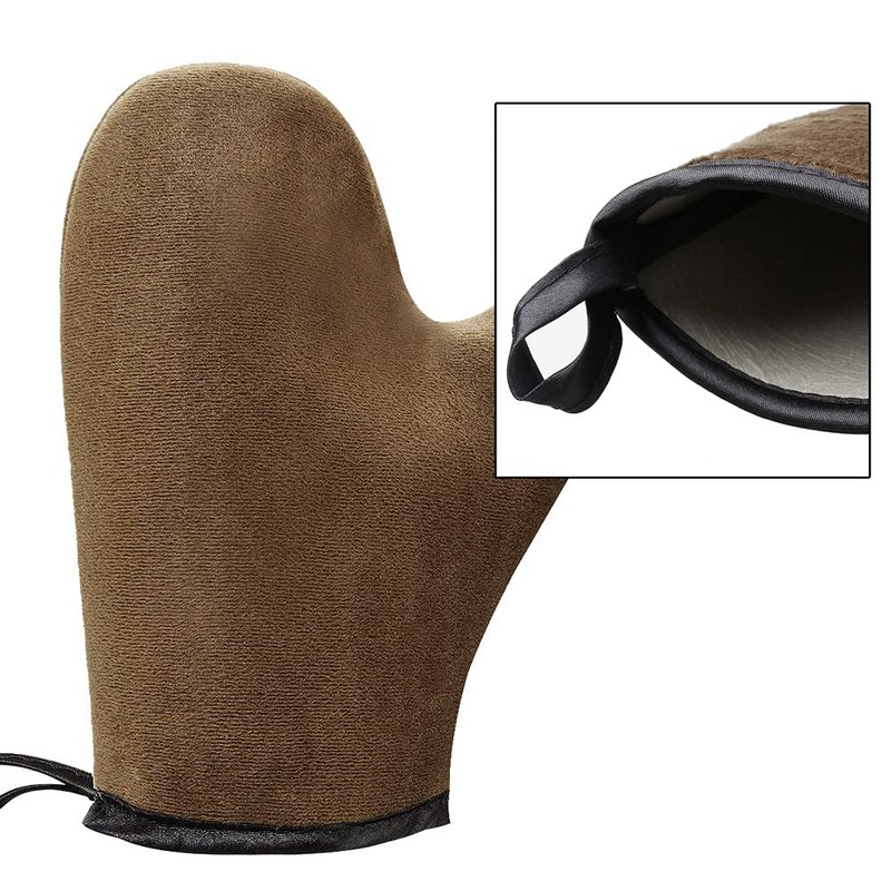 Pack of 2 Tanning Gloves for Self-Tan, Double-Sided Self-Tanning Gloves