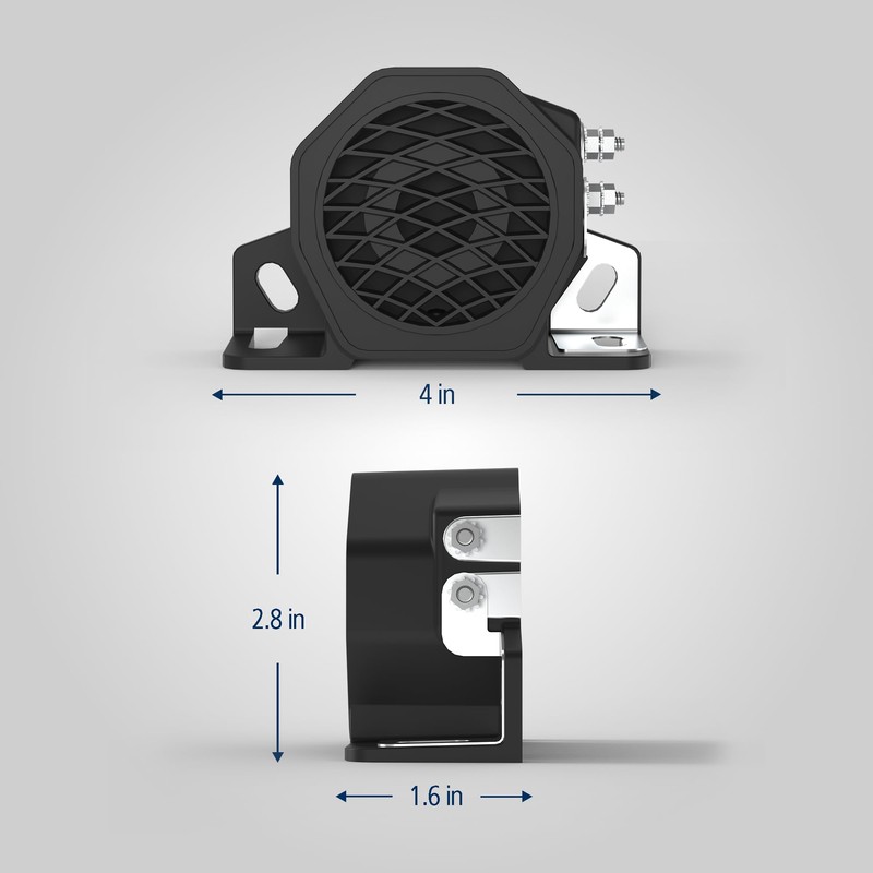 ECCO SA950 Back Up Alarm 2 Bolt Mount, Smart Type,