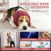 Quick-Dry Dog Ear Cover for Ear Protection & Hematoma,L,Red