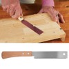Hand Saw, 12in Wooden Handle Accurate Household Small Cut Razor