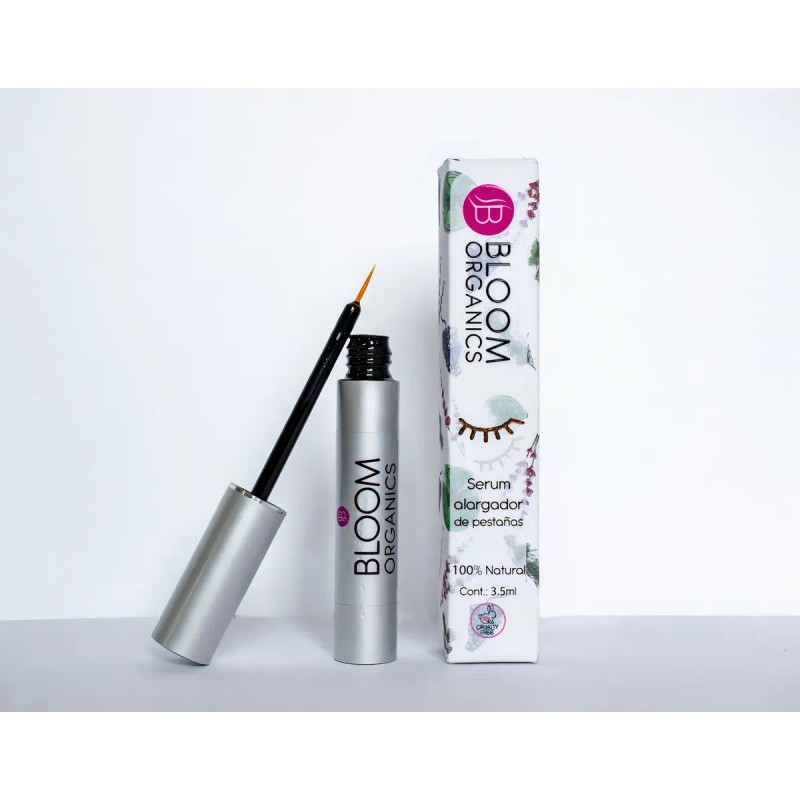 Alargador De Pestañas En Serum Bloom Organics