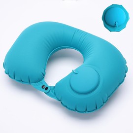 ZKSXOA Inflatable neck support pillow, practical neck pillow for inflating, ideal travel pillow for on the go, increased neck support