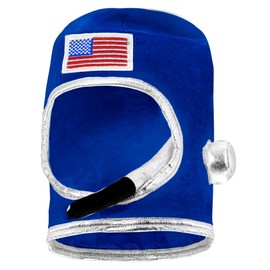 W WIDMANN MILANO Party Fashion - Adult Astronaut Helmet Blue Fabric Hat Nasa Space Spaceman Space Pilot