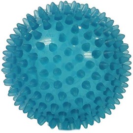 Hedgehog Ball 10 cm Blue Transparent Pack of 1