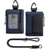 VULKIT Cartera RFID de Cuello para Hombre y Mujer con