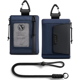 VULKIT Cartera RFID de Cuello para Hombre y Mujer con Cordón de Nylon