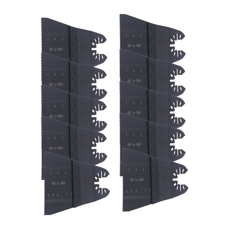 10Pcs Oscillating Tool Blades Universal Saw 65mm Fine Teeth High