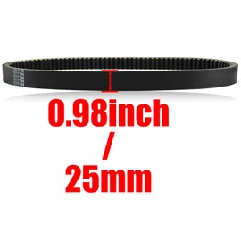SOAJEE Drive Belt for 295cc 350cc Golf Cart Club Car Gas DS Precedent Carryall Engine 1014081 1016203 1017188 MPT ST 350 TXT Workhorse 1988 1989 1990 1991 1992