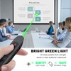 Presentation Clicker Green Laser Pointer, Rechargeable PowerPoint Clicker Wireless Presenter