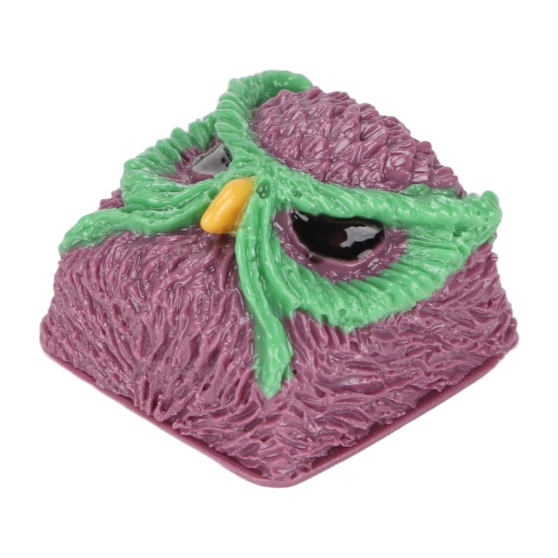 Custom Keycap Hand Carved Owl Pattern OEM R4 Gaming Resin