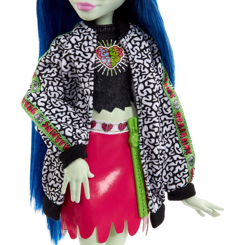 Monster High Ghoulia Yelps Posable Doll (10.3 in) with Blue