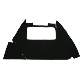 Trunk Carpet Kit, 1 Piece, for Beetle 54-59, Black, Compatible with Dune Buggy