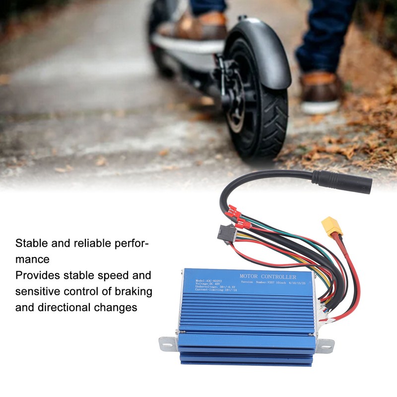 48V 18A Electric Scooter Controller Aluminum Alloy Motor Speed Controller