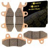 Caltric Front Right & Left Brake Pads For Kawasaki Mule