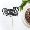 Paquete de 1 decoración para tarta de 90 cumpleaños, con