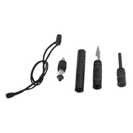 Multi Tool Pen Multifunctional Portable Tungsten Steel Head Aluminum Alloy Multi Tool Pen for Outdoor Garden Fishing