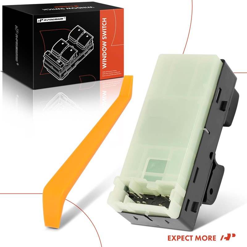 A-Premium Master Power Window Switch Compatible with Nissan Frontier 2005-2006,