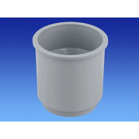 Wavin OSMA Roundline Downpipe Pipe Connector Grey 0T024g