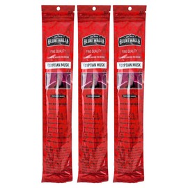 Bluntwalla 11" Fine Quality Long Burning Incense 3-Packs - 10 Sticks Each - Choose Your Scent (Egyptian Musk Type)