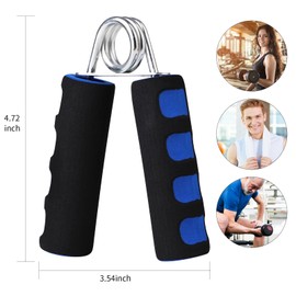 2 Packs Hand Grips for Strength Training,Soft Foam Hand Workout Grippers, Strengthen Hand Grip Exerciser