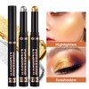 LANGMANNI 8 PCS Soft Smooth Cream Eyeshadow Stick Gift Set,Matte