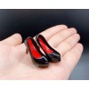 1/6 Black High Heel Shoes For 12"/30cm PHICEN TBLeague Action