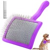 YOPETAYU Dog Slicker Brush for Shedding and Grooming Medium or